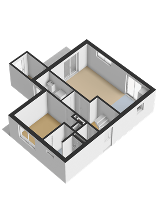 Floorplan - Zeedijk 24-126, 4504 PN Nieuwvliet